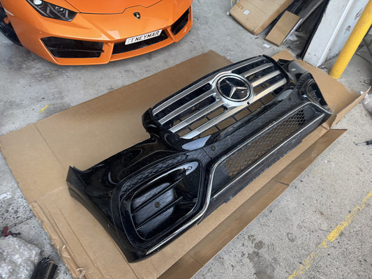 Genuine Complete Front Bumper Bar - GLS X167 Facelifted