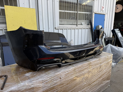 IX3 X3 X4 LCI  M sport Rear Bumper - BMW X3 X4 G01 G02 G08 (Black)