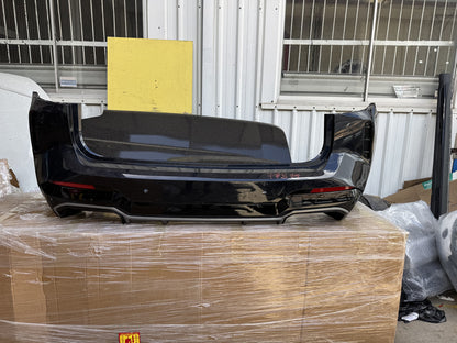 IX3 X3 X4 LCI  M sport Rear Bumper - BMW X3 X4 G01 G02 G08 (Black)