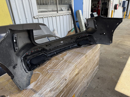 IX3 X3 X4 LCI  M sport Rear Bumper - BMW X3 X4 G01 G02 G08 (Black)