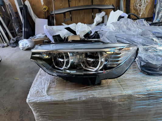 Genuine BMW F32 LCI F80 LED Adaptive Head Light (Left Hand Side) - F32 LCI 4 Series M3 M4 7377841