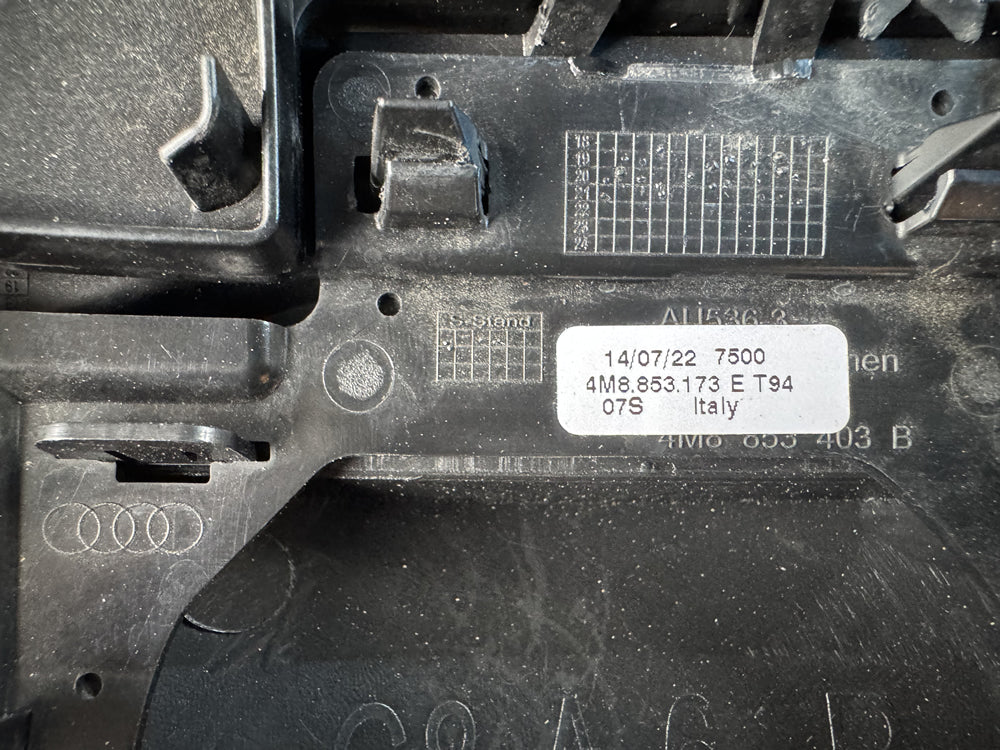 Genuine RSQ8 grill radar cover carbon molding - RSQ8 F1 4MN 4M8 807 725b 4m885365 4m8853194 4m8853037