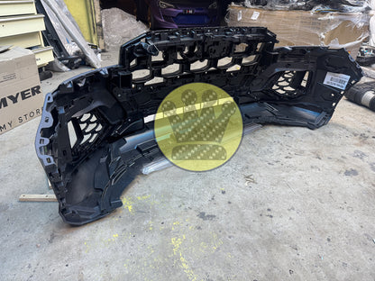 S-line complete front bumper bar with grill  - Q7 4M (24 Up)  tdi tfsi sq7
