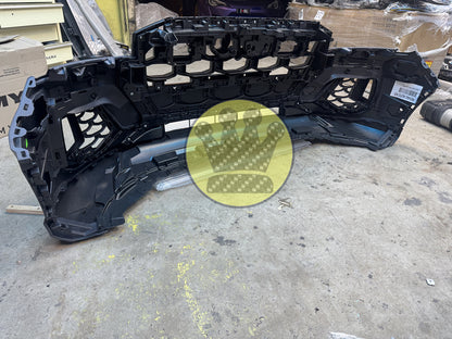 S-line complete front bumper bar with grill  - Q7 4M (24 Up)  tdi tfsi sq7