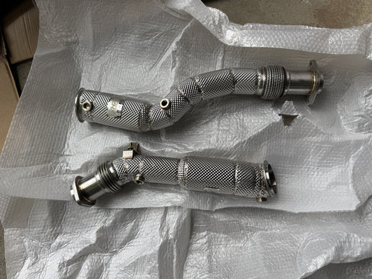 Stainless steel downpipe - BMW X3M X4M F97 F98