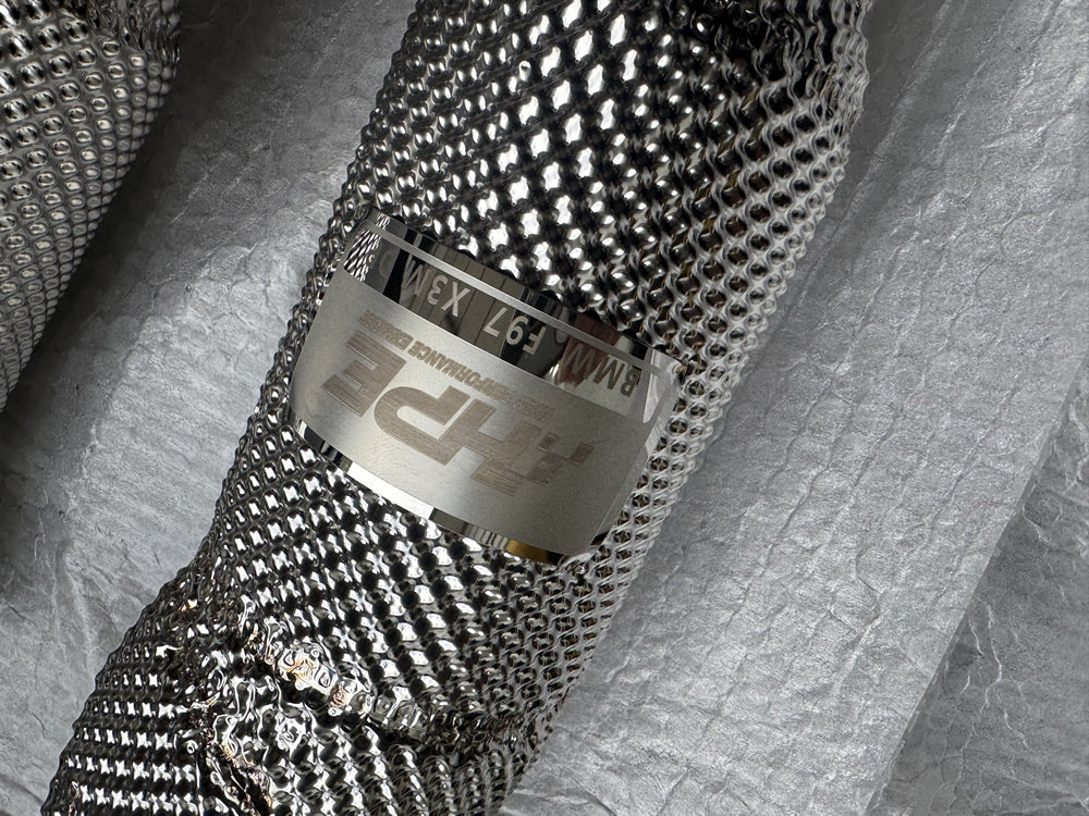 Stainless steel downpipe - BMW X3M X4M F97 F98