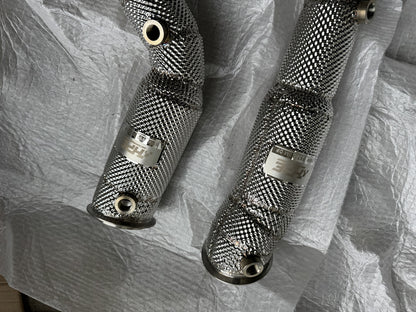 Stainless steel downpipe - BMW X3M X4M F97 F98