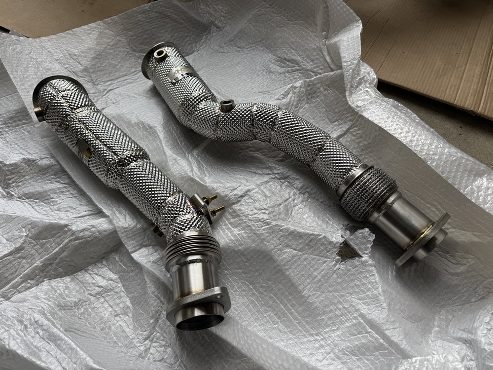 Stainless steel downpipe - BMW X3M X4M F97 F98