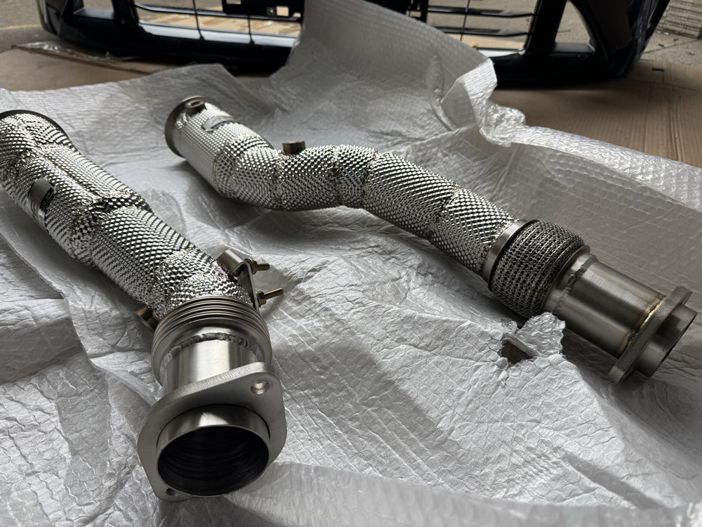 Stainless steel downpipe - BMW X3M X4M F97 F98