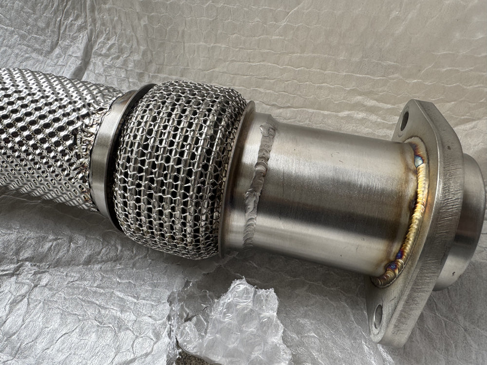 Stainless steel downpipe - BMW X3M X4M F97 F98