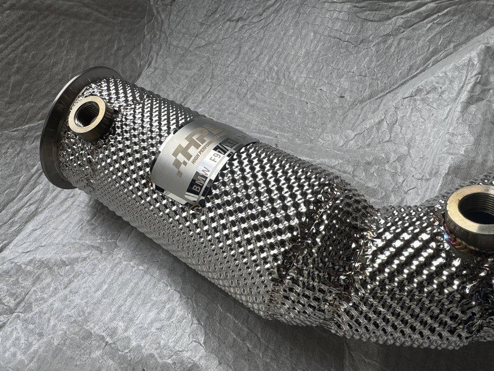 Stainless steel downpipe - BMW X3M X4M F97 F98