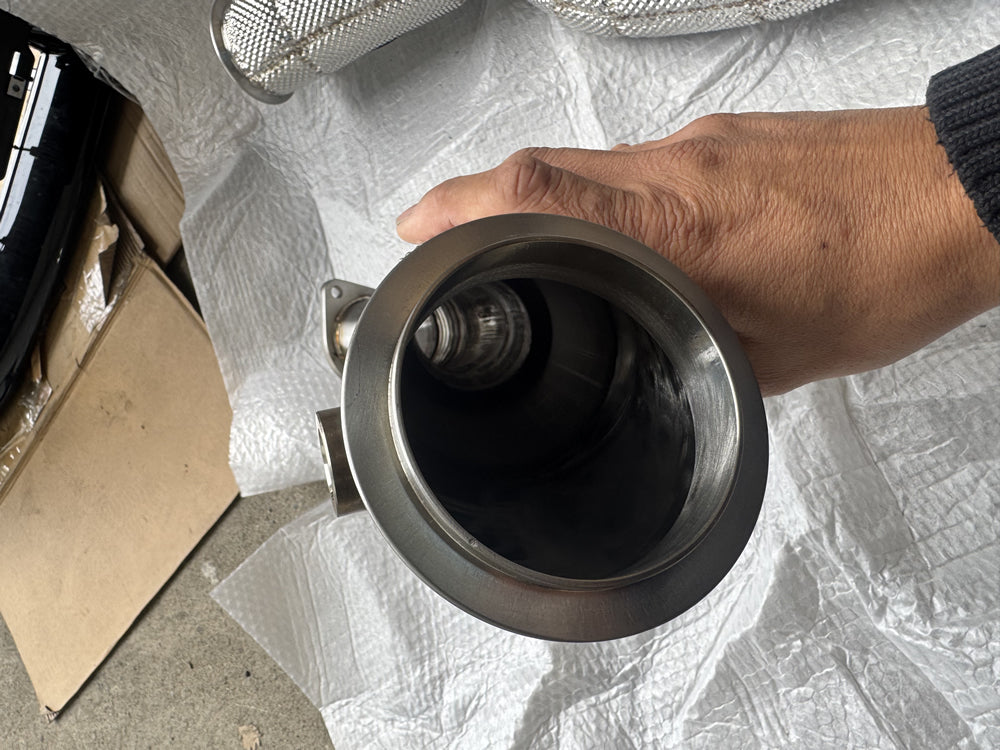 Stainless steel downpipe - BMW X3M X4M F97 F98